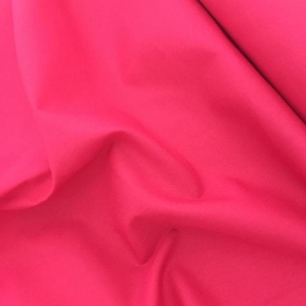 Budget Polycotton by the Roll - CERISE